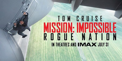 Mission Impossible Rogue Nation.